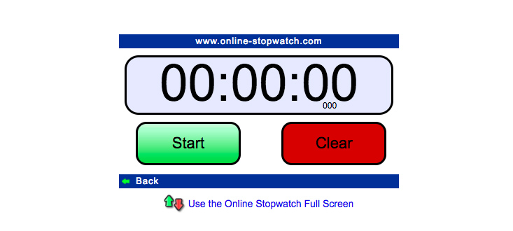 Online Clock Countdown