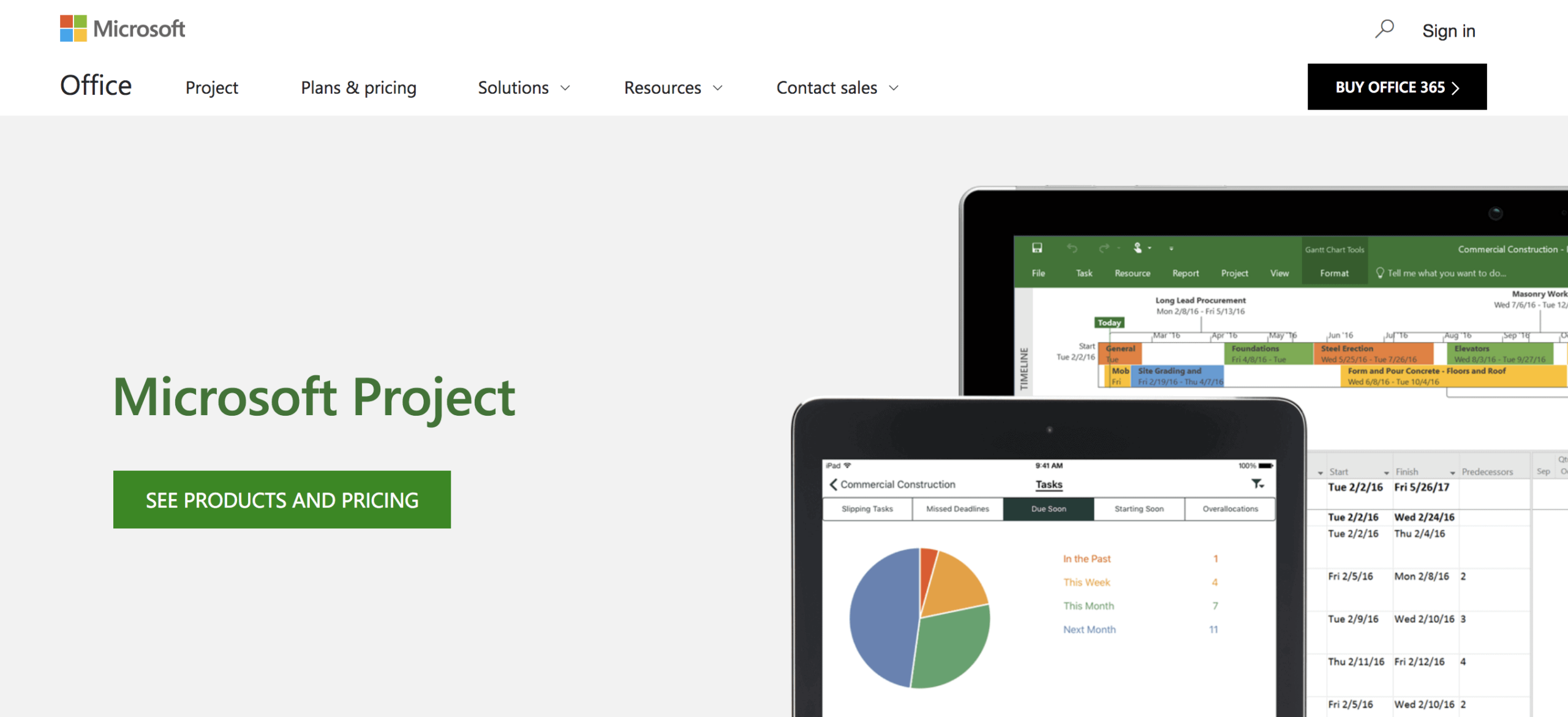 microsoft project office programs