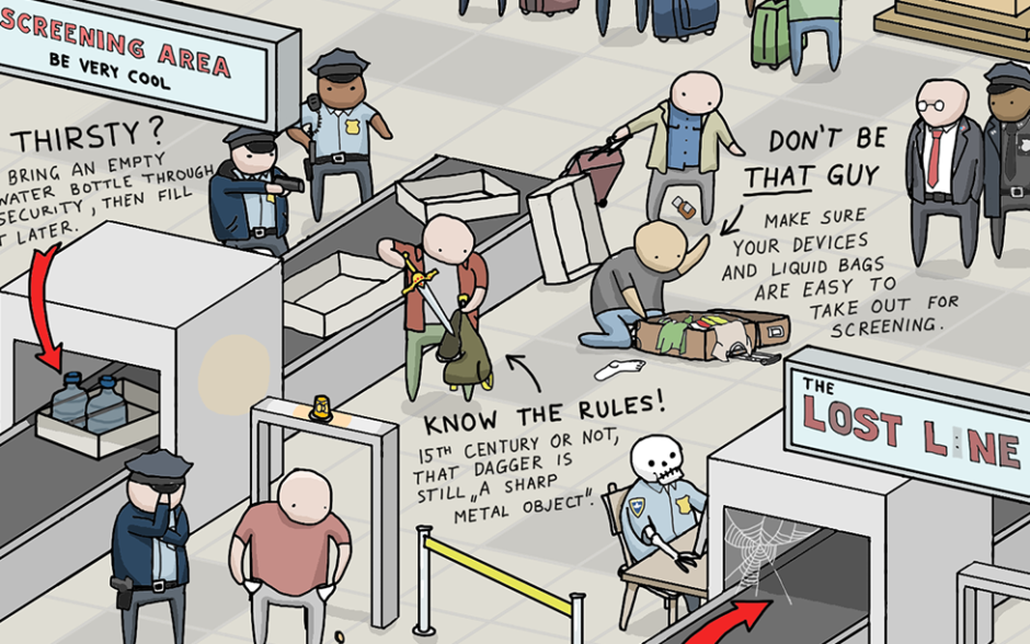 airport-hacks-and-tips-cover-toggl-blog.png Snippet of Pro Airport Hacks to Make Flying Suck Less Infographic