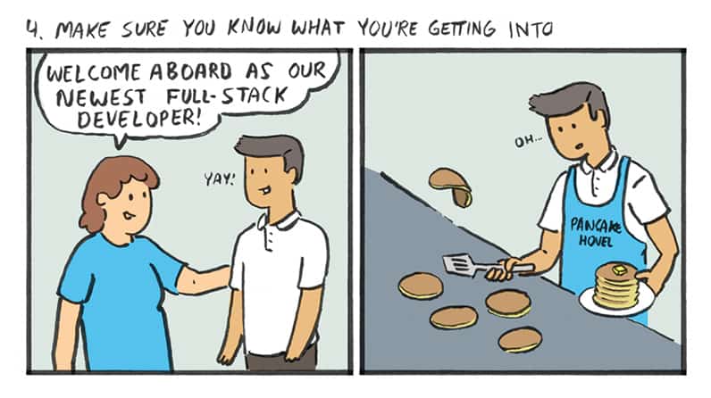 startup-full-stack.jpg A snippet of 7 Things To Know Before You Get A Job At A Startup Comic