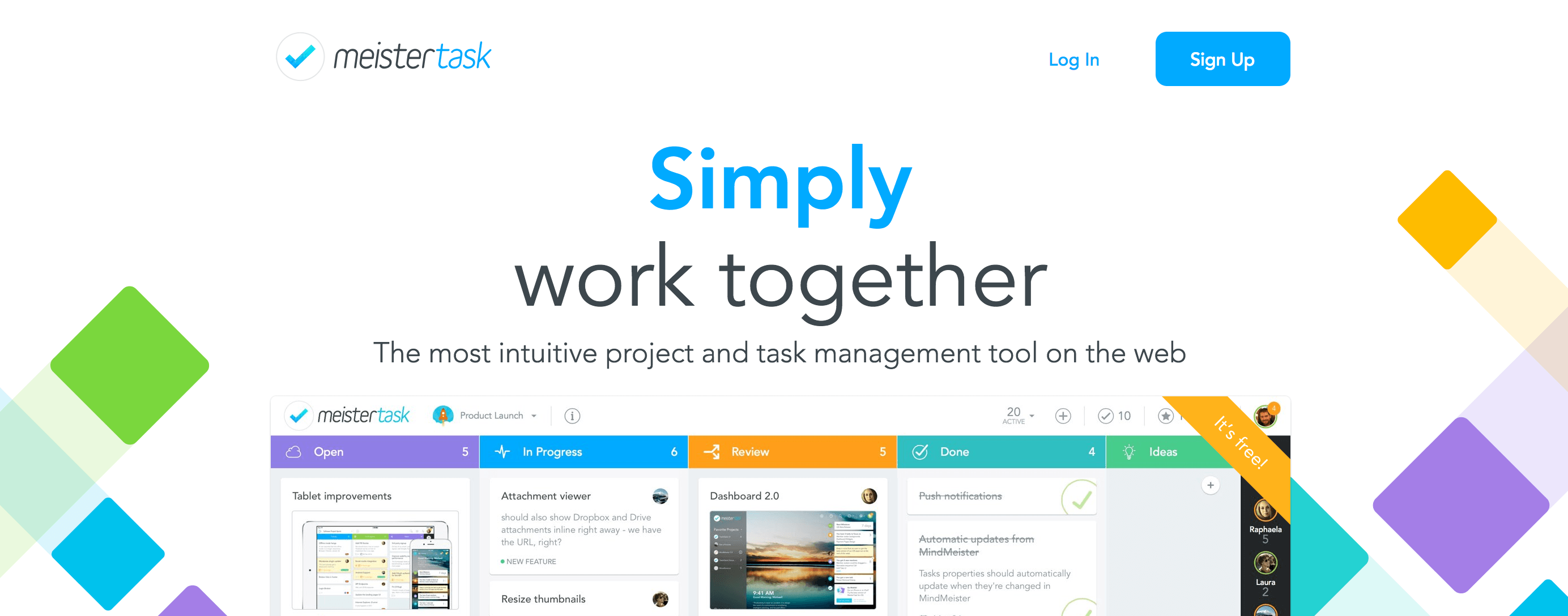 project management similar to meistertask