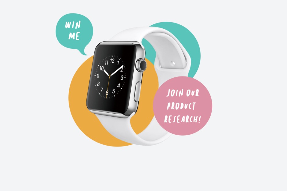 Group 17 Win an Apple Watch when you join Hunderd5's product research