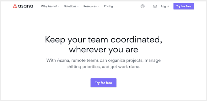 Asana Project Management Software