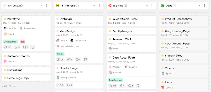 Toggl Plan Kanban Boards