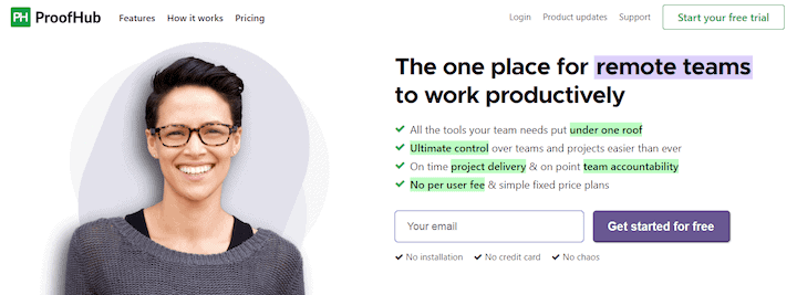 Proofhub - PM tool for remote teams