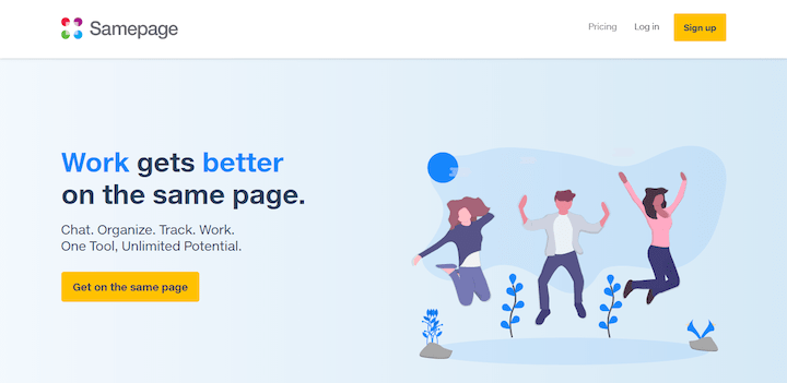 Samepage - One-page collaboration tool