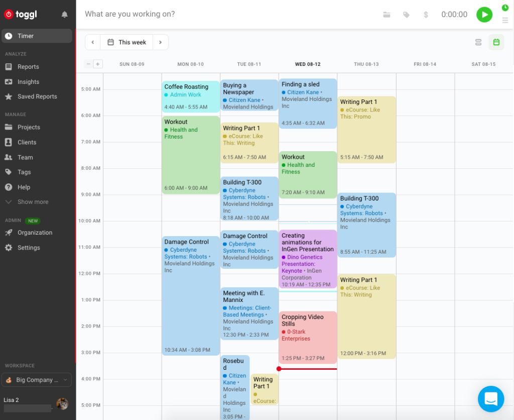 Calendar View, Toggl's New Calendar Feature - Toggl Blog