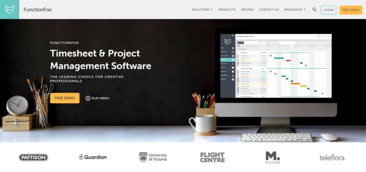 FunctionFox - Marketing Project Management Sofrware