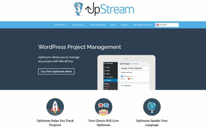 Upstream Wordpress Project Management