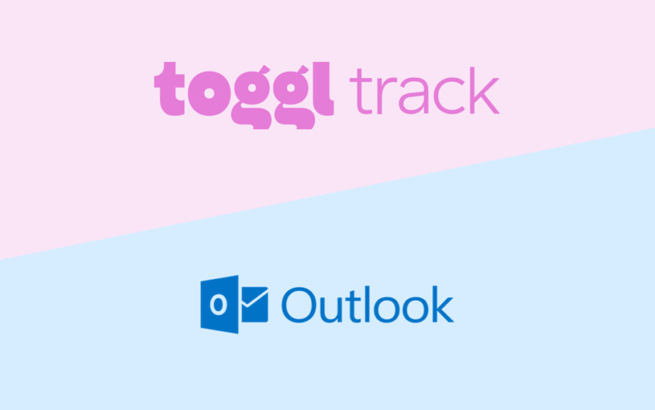 Get Your Outlook Calendar In A Snapshot a image of the toggl track and microsoft outlook logos together