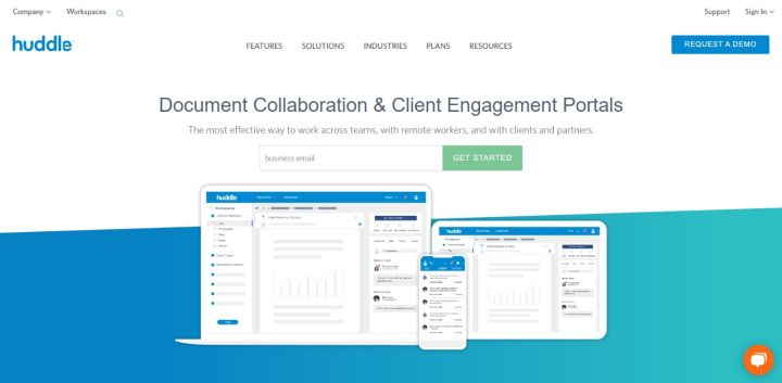 Huddle - Document Sharing and Client Engagement