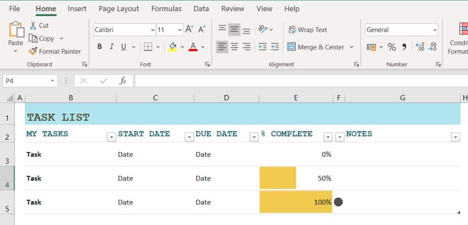 how to make a project management timeline in excel