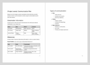 Project Communication Schedule What Is A Project Communication Plan And How To Create One?