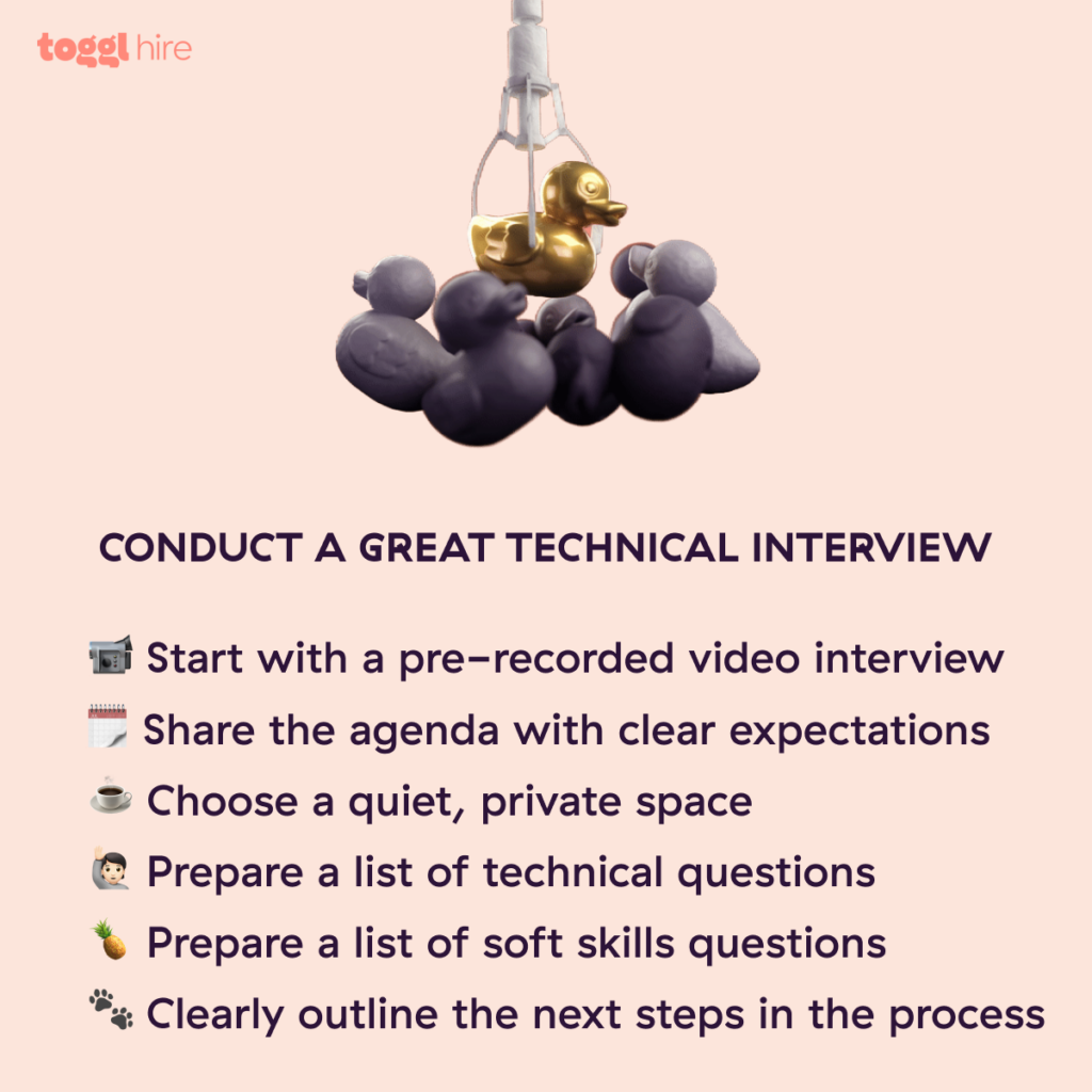 technical interview steps