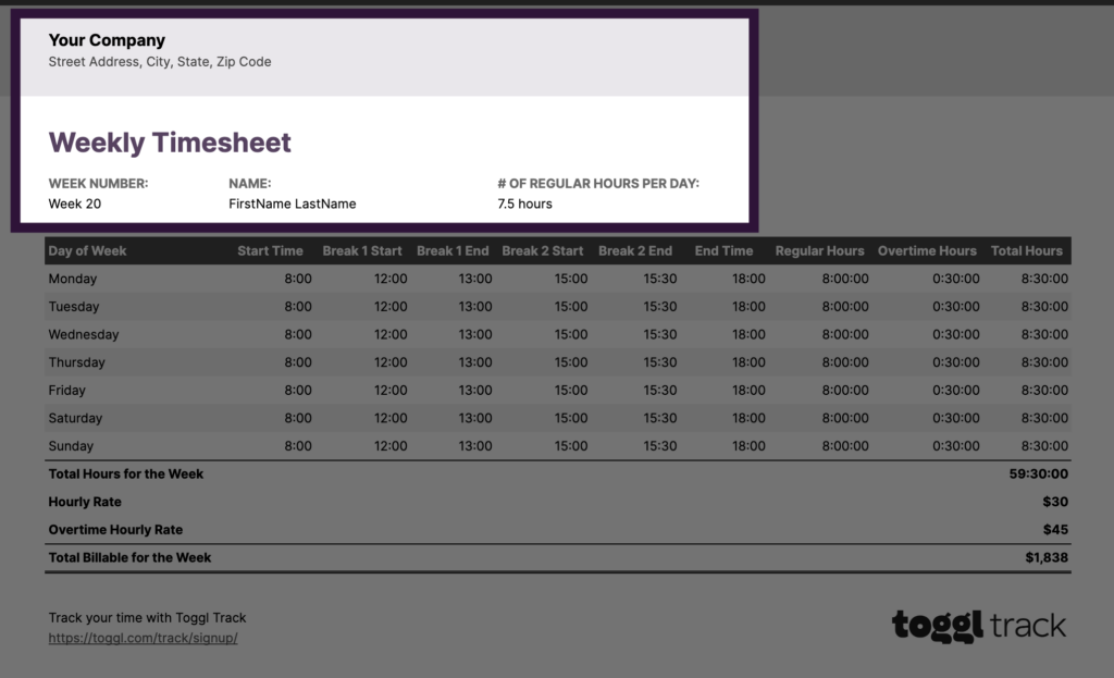 how-to-create-a-timesheet-in-excel-or-google-sheets-laptrinhx-news