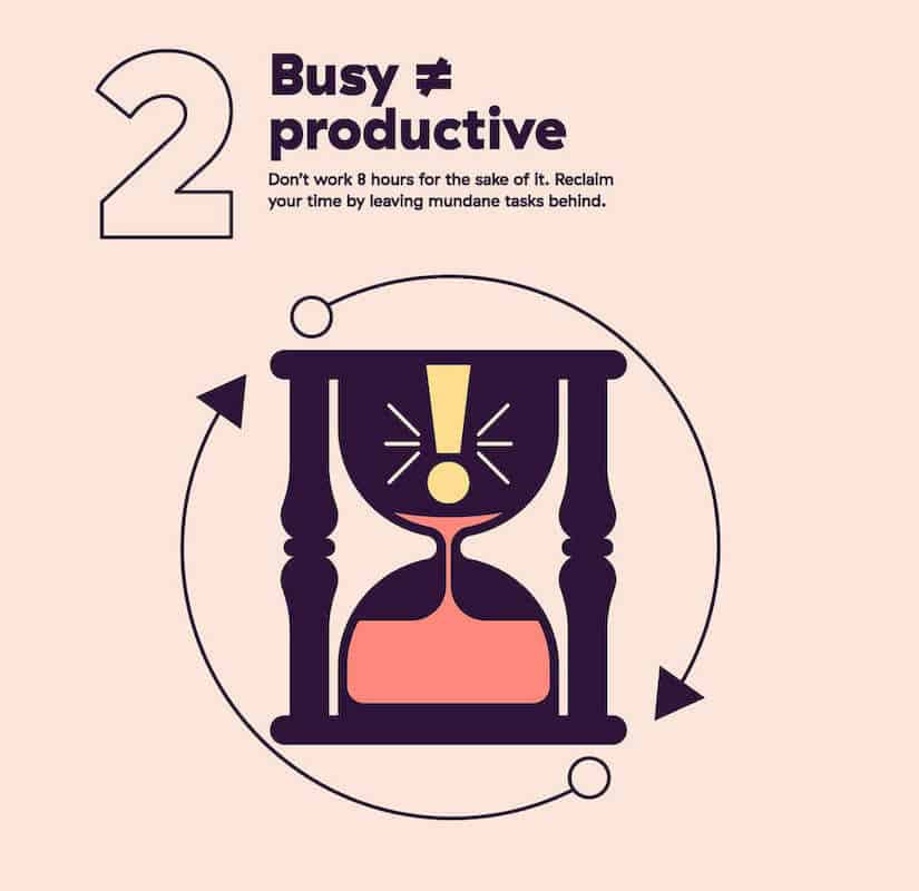 Toggl Manifesto 2: Busy does not equal productive