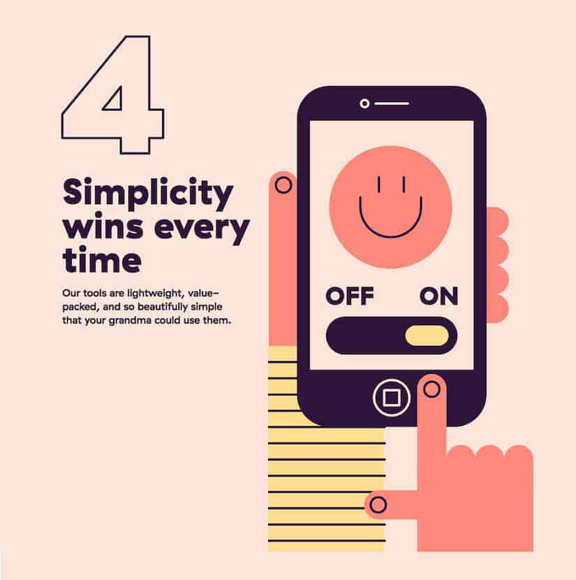 Toggl Manifesto 4: Simplicity wins every time