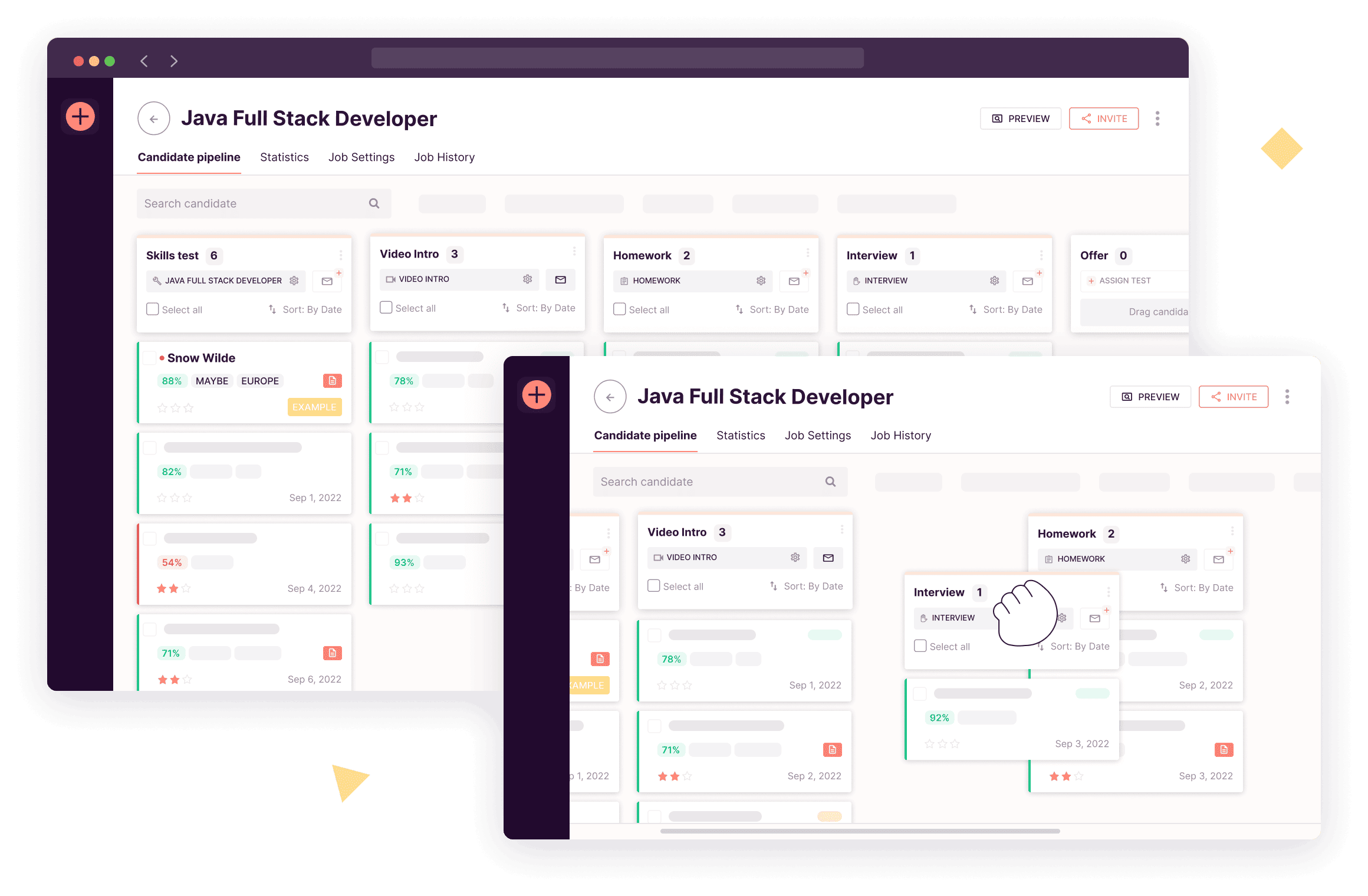 Toggl Hire skills tests are easy to use and can be set up in just a few clicks! 