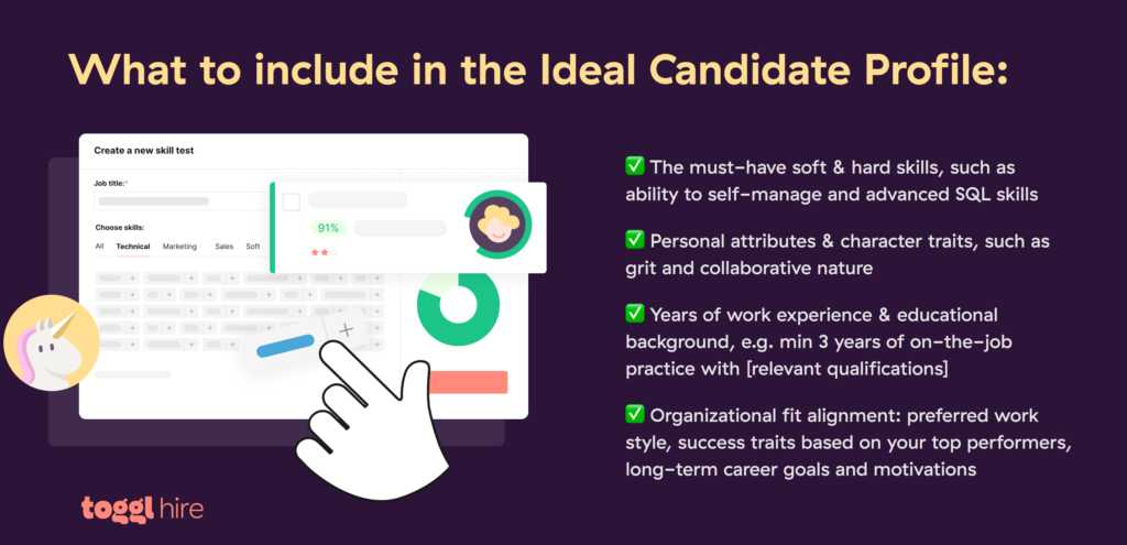 ideal candidate profile
