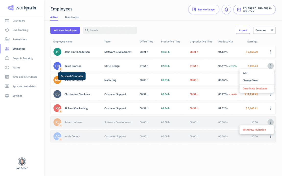 Best Employee Monitoring Software for Non-Invasive Tracking (2026)