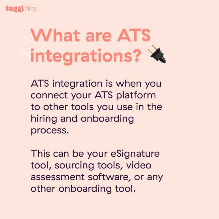 Ats Integrations Benefits Examples Best Integrations Toggl Hire