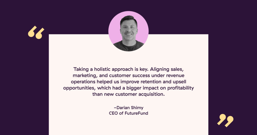 Darian Shimy on taking a holistic approach to revenue